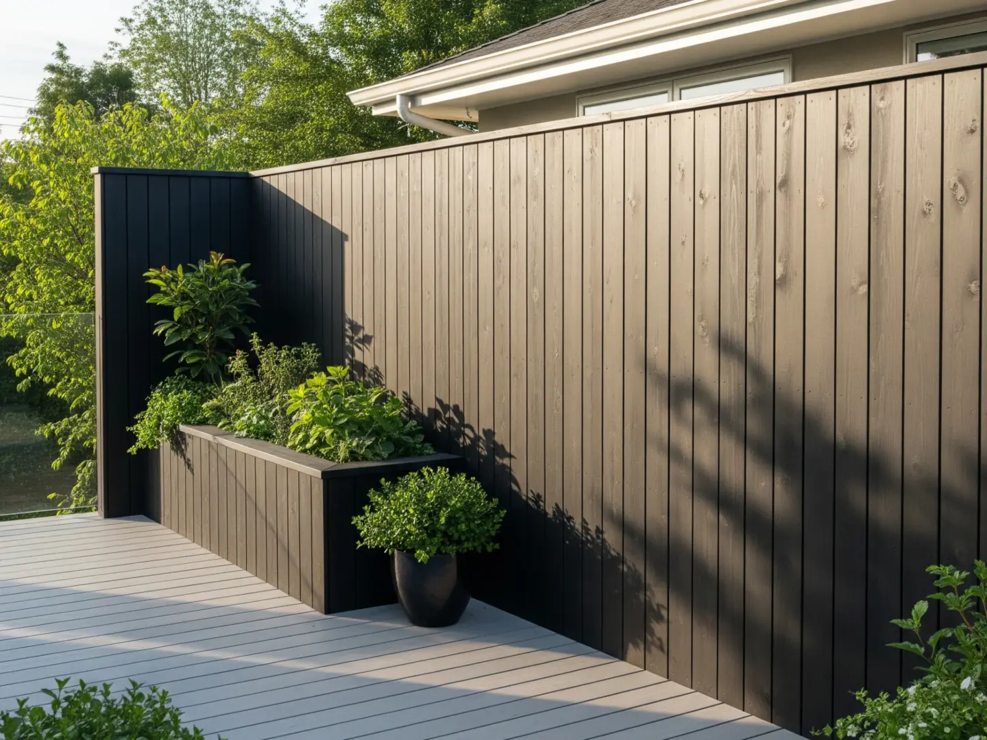 Fixed Privacy Screens