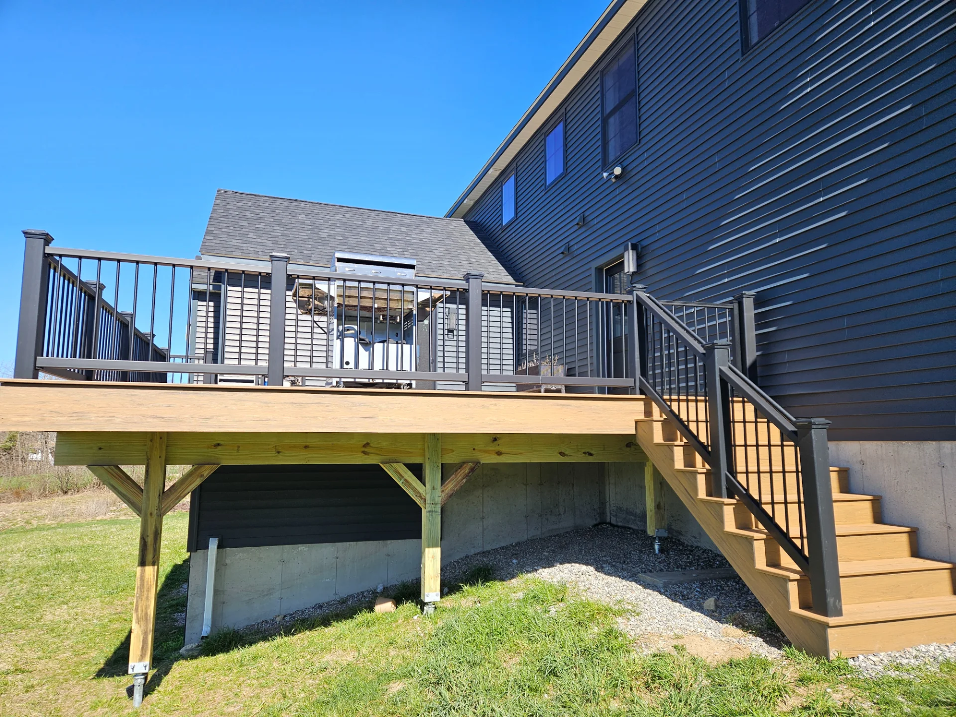 Under Decking in Bolton, MA | RainEscape & DrySpace | Deck It