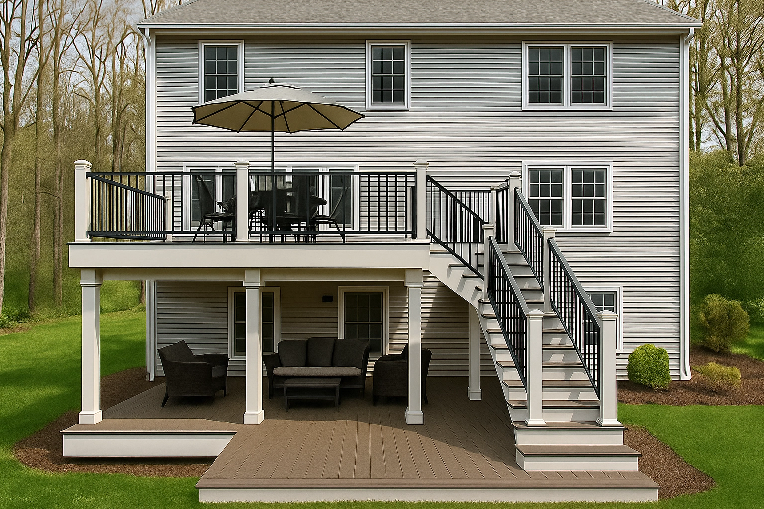 Our Under Decking Installation Process​