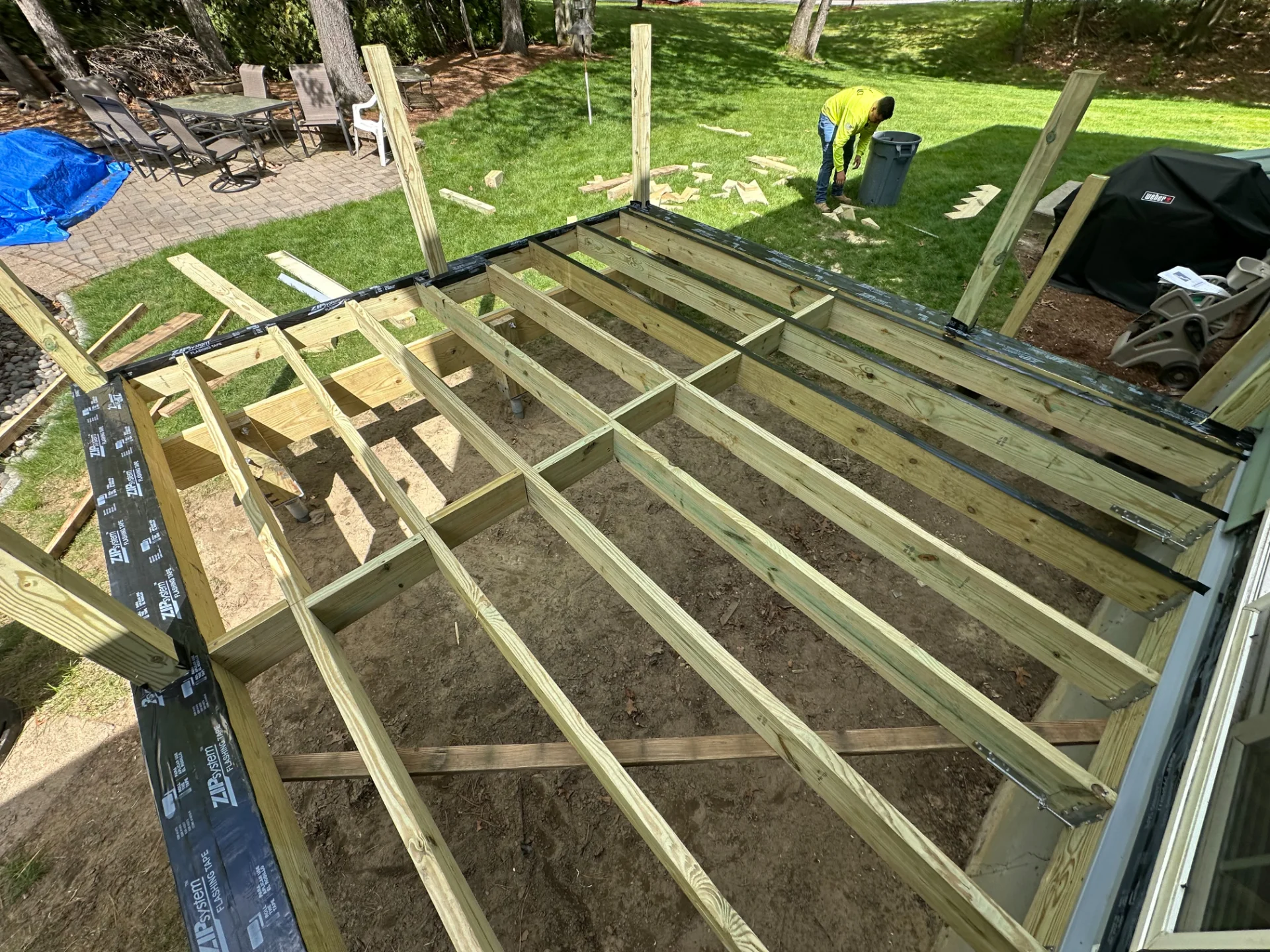 Deck Framing Installation​