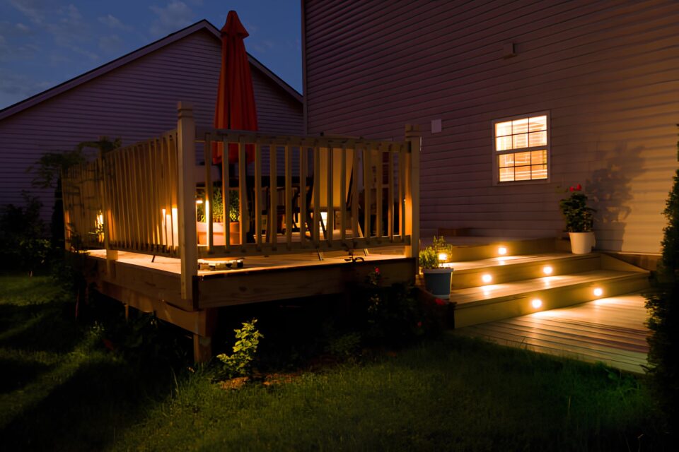 Deck Lighting Systems in New England, MA
